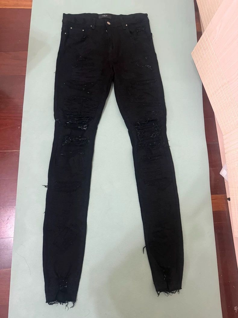 Amiri Amiri Distressed Limited Edition Denim Pants Size US 34 / EU 50 - 5 Thumbnail
