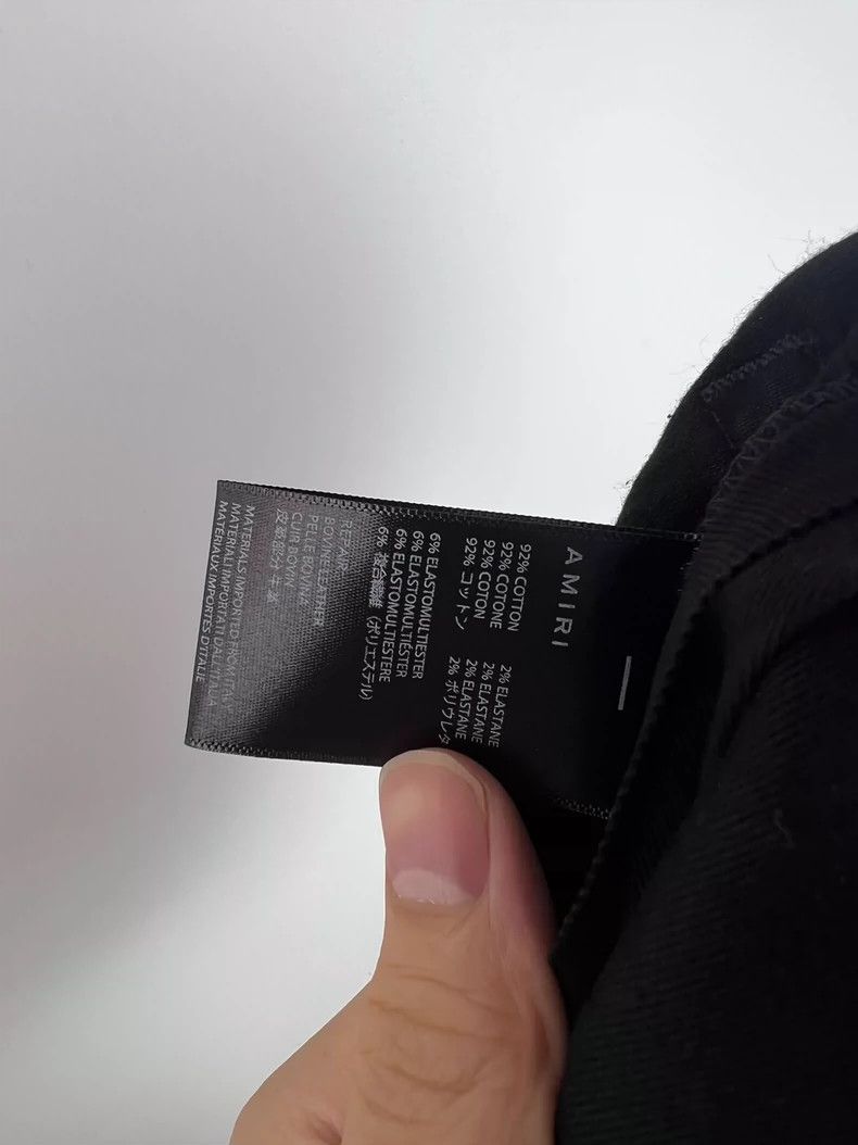 Amiri Amiri Classic Black MX1 Jeans Size US 32 / EU 48 - 5 Thumbnail