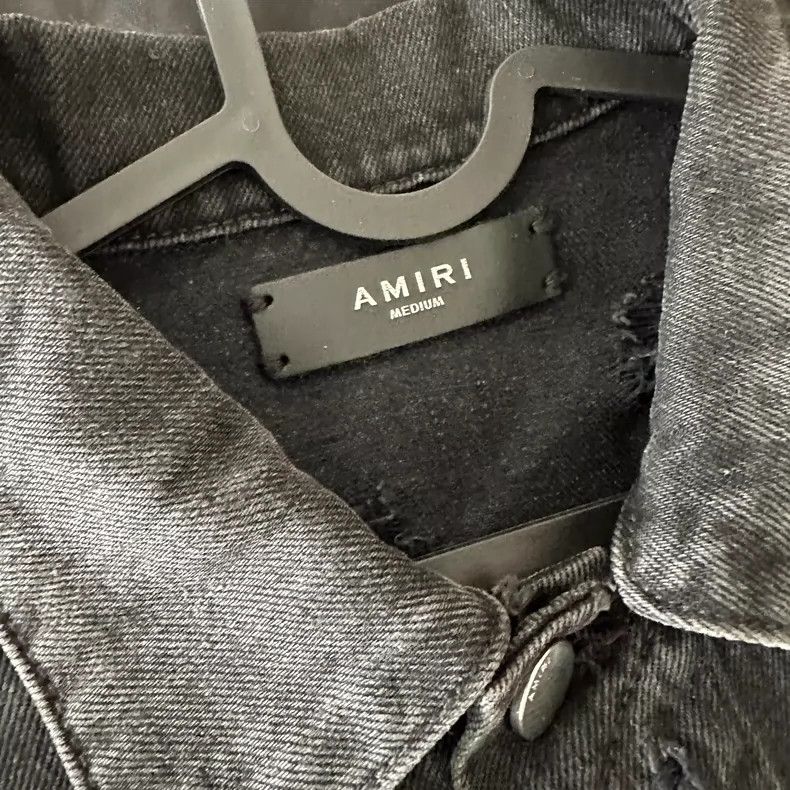 Amiri Amiri Airbrush Trucker Jacket Size US M / EU 48-50 / 2 - 5 Thumbnail