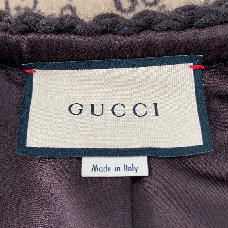 Gucci Gucci Brown Logo Knit Cardigan Sweater Size US S / EU 44-46 / 1 - 6 Thumbnail