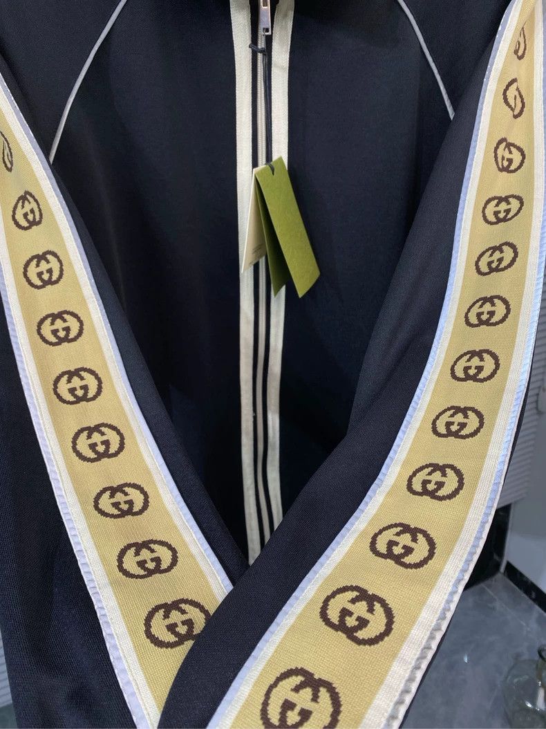 Gucci Gucci Sports Jacket With Reflective Logo Size US XL / EU 56 / 4 - 6 Thumbnail