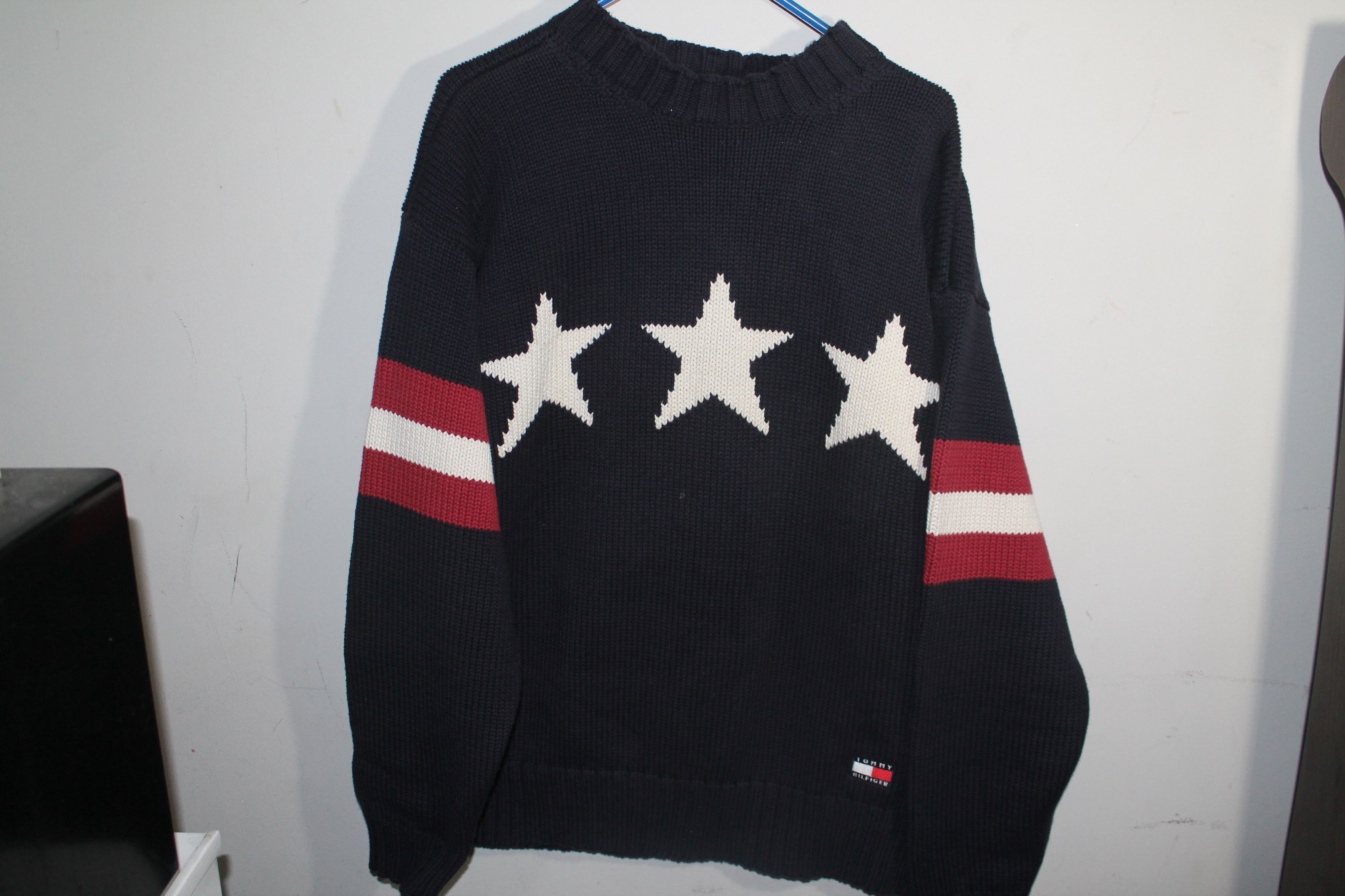 Tommy Hilfiger × Vintage Vintage Rare 90s Tommy Hilfiger Cable 