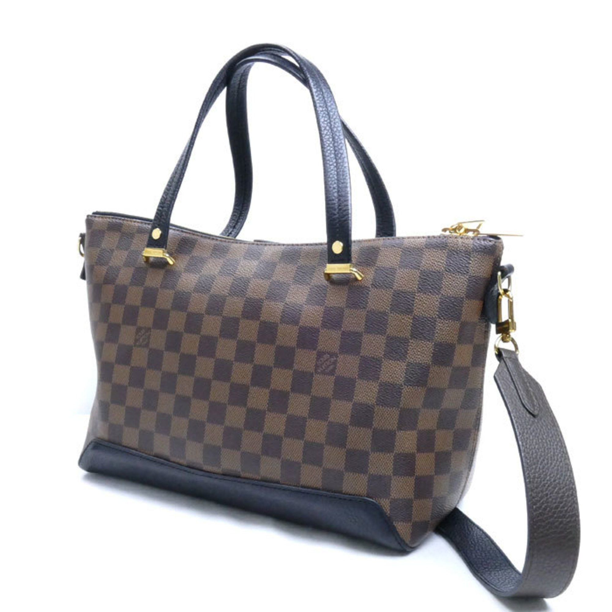 Louis Vuitton LOUIS VUITTON Hyde Park 2-Way Shoulder Bag Damier Brown N41014 Women's Size ONE SIZE - 2 Thumbnail