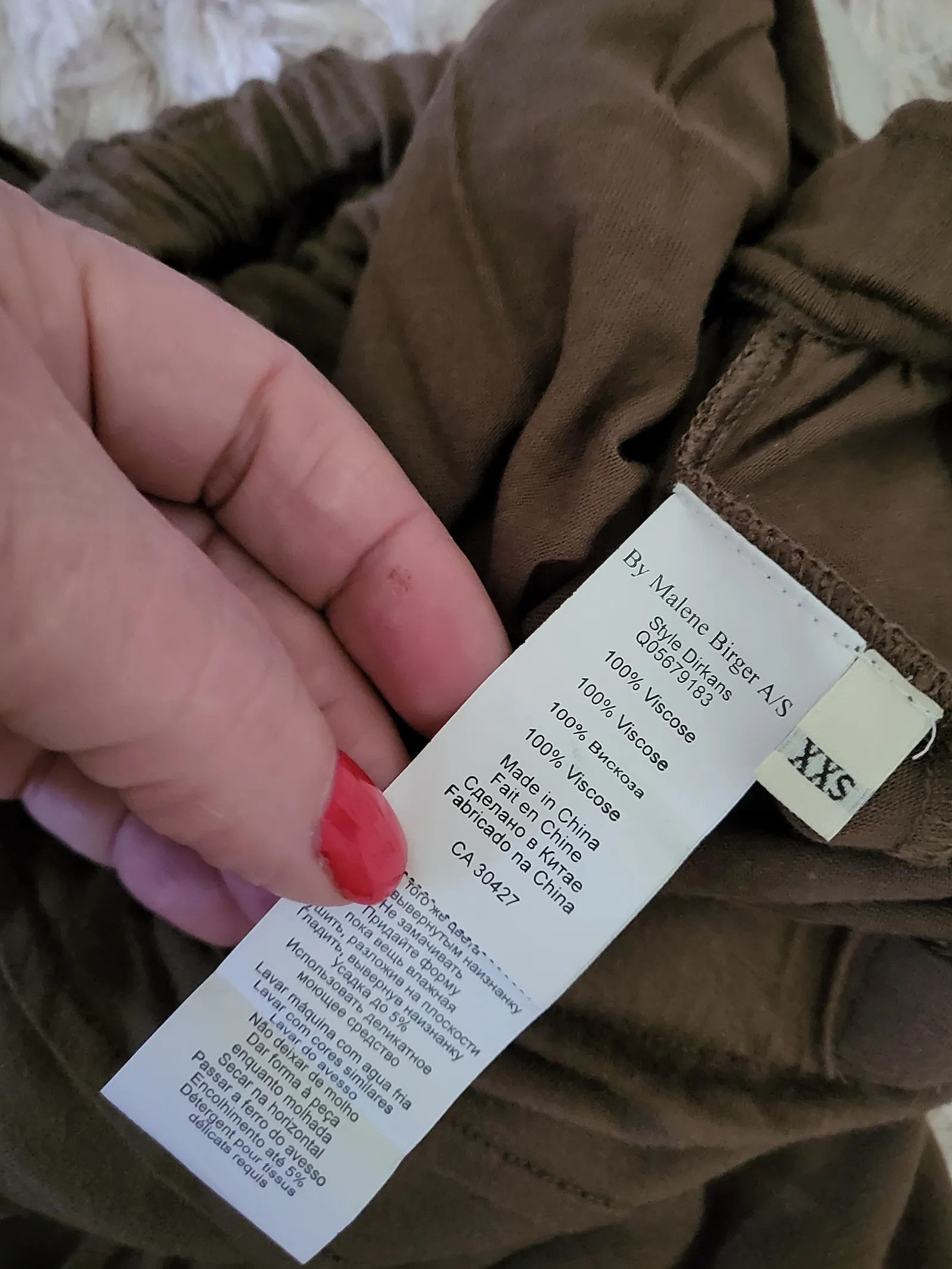 By Malene Birger By Malene Birger Style Dirkans Pants Size 24" / US 00 / IT 34 - 3 Thumbnail