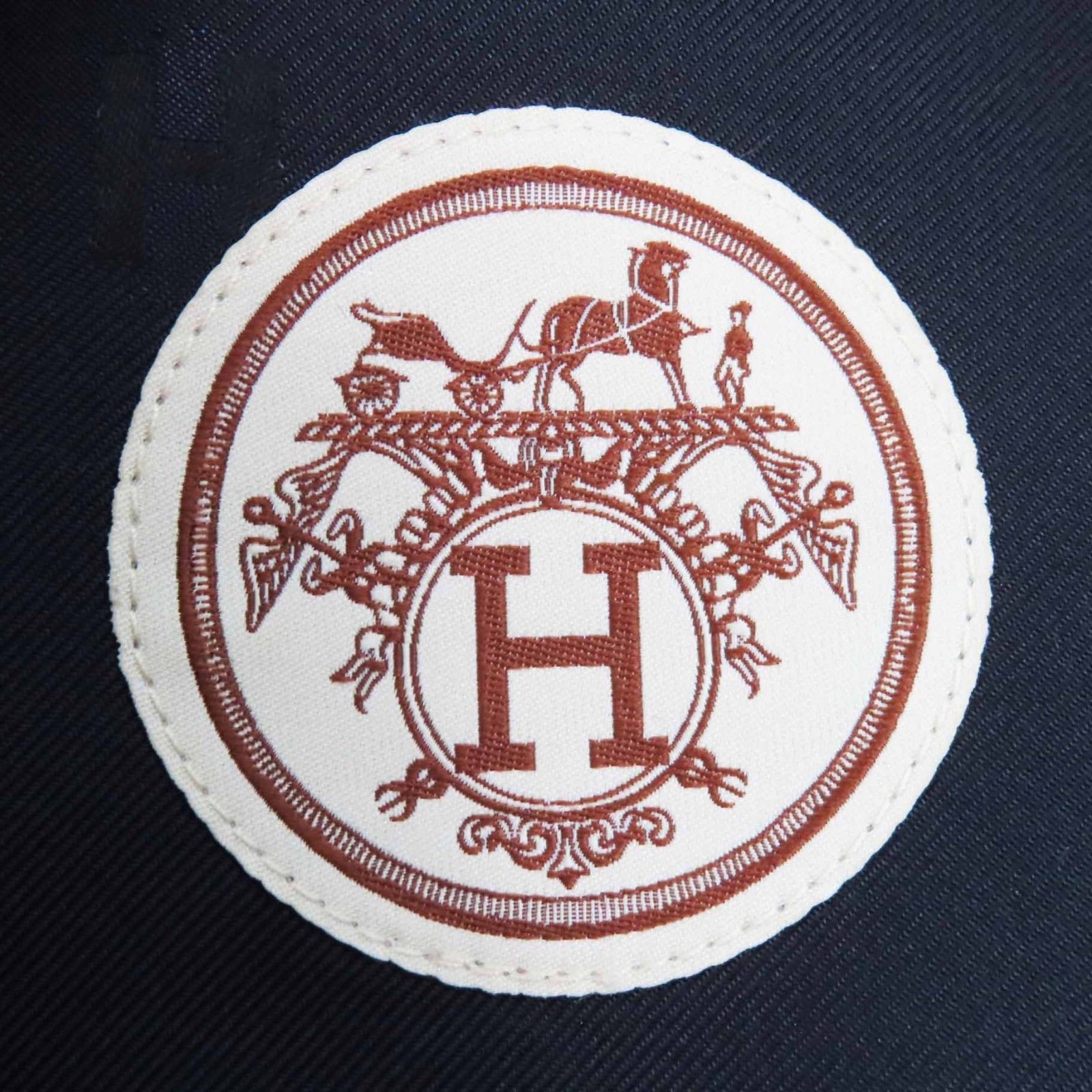 Hermes Hermes Hermes Saint Honor Cashmere Sheepskin Embroidered Beret Leather Hats Size ONE SIZE - 9 Thumbnail