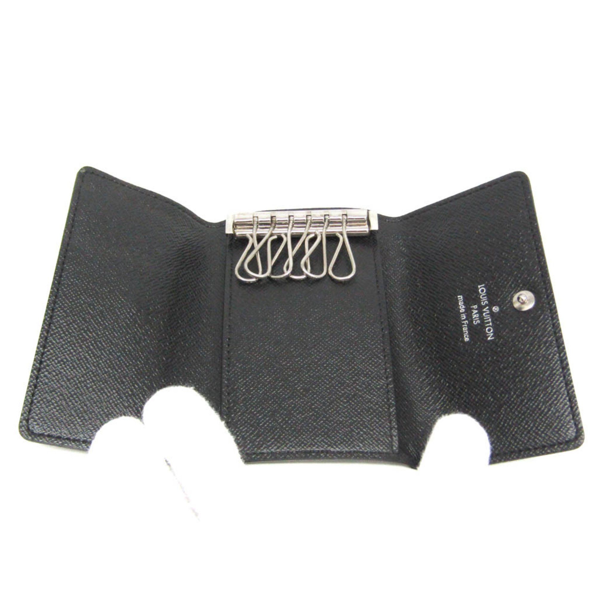 Louis Vuitton Louis Vuitton Damier Graphite 6 Key Holder N62662 Men,Women Damier Graphite Key Case Damier Graphite Size ONE SIZE - 3 Thumbnail
