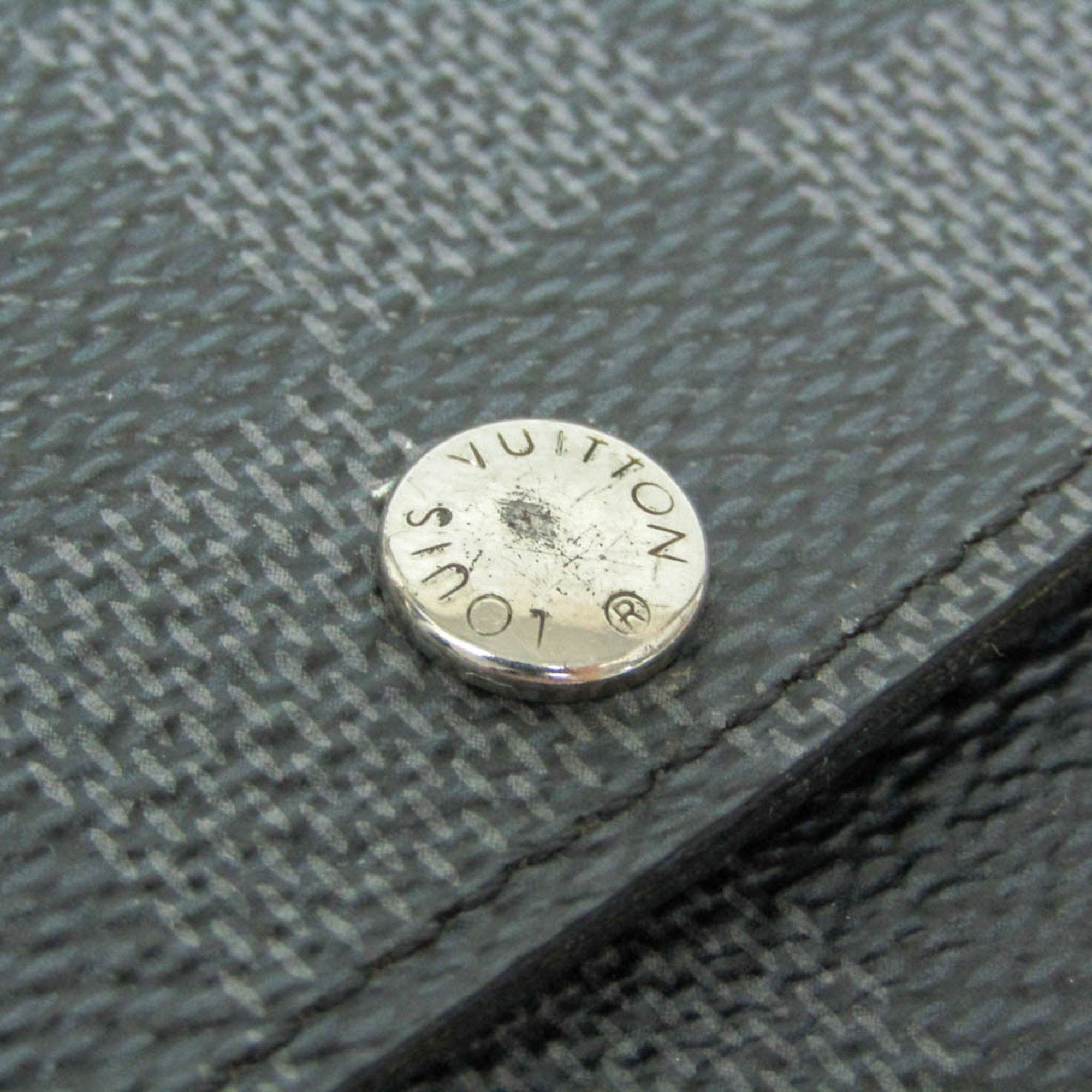 Louis Vuitton Louis Vuitton Damier Graphite 6 Key Holder N62662 Men,Women Damier Graphite Key Case Damier Graphite Size ONE SIZE - 6 Thumbnail