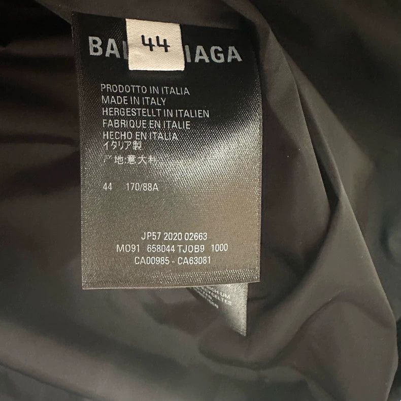 Balenciaga Balenciaga SS21 Logo Windbreaker Jacket Size US S / EU 44-46 / 1 - 6 Thumbnail