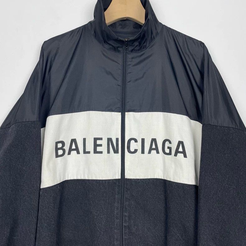 Balenciaga Balenciaga Embroidered Logo Nylon Jacket Size US M / EU 48-50 / 2 - 2 Thumbnail
