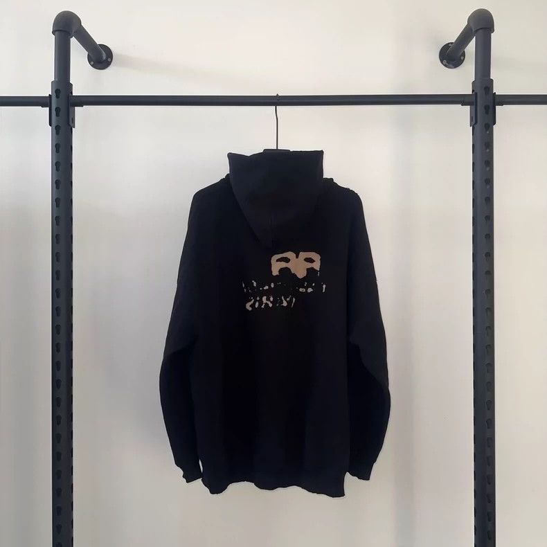 Balenciaga Balenciaga Hand-Painted Graffiti Hoodie Size US S / EU 44-46 / 1 - 2 Thumbnail