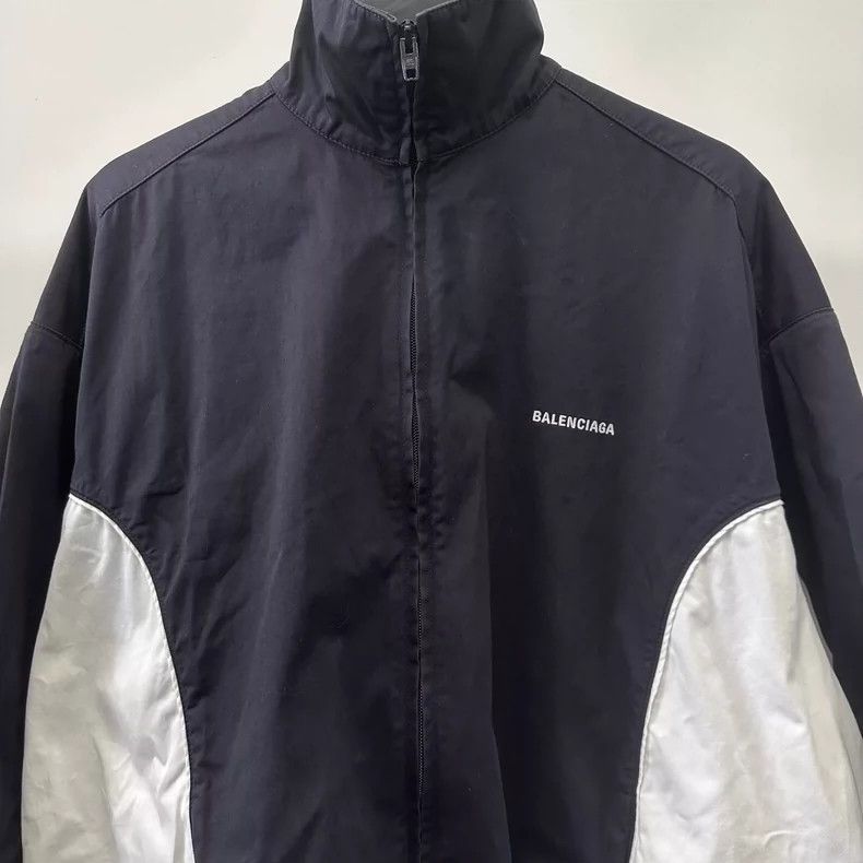 Balenciaga Balenciaga Logo Color Block Jacket Size US S / EU 44-46 / 1 - 3 Thumbnail