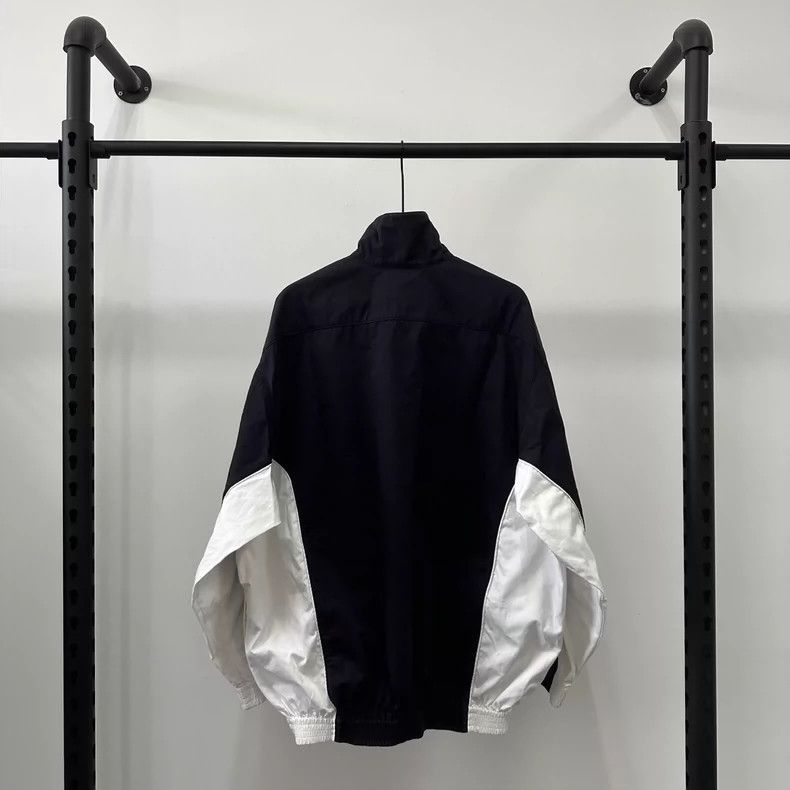 Balenciaga Balenciaga Logo Color Block Jacket Size US S / EU 44-46 / 1 - 2 Thumbnail