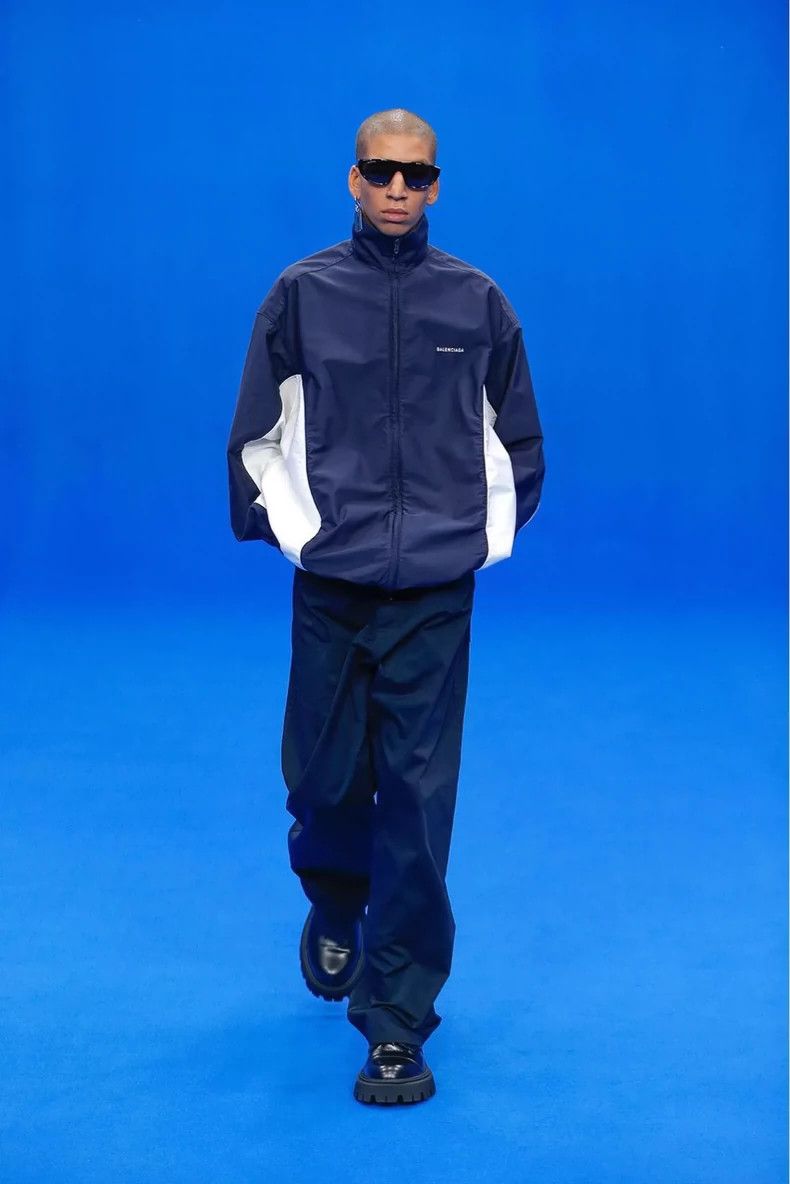 Balenciaga Balenciaga Logo Color Block Jacket Size US S / EU 44-46 / 1 - 8 Thumbnail