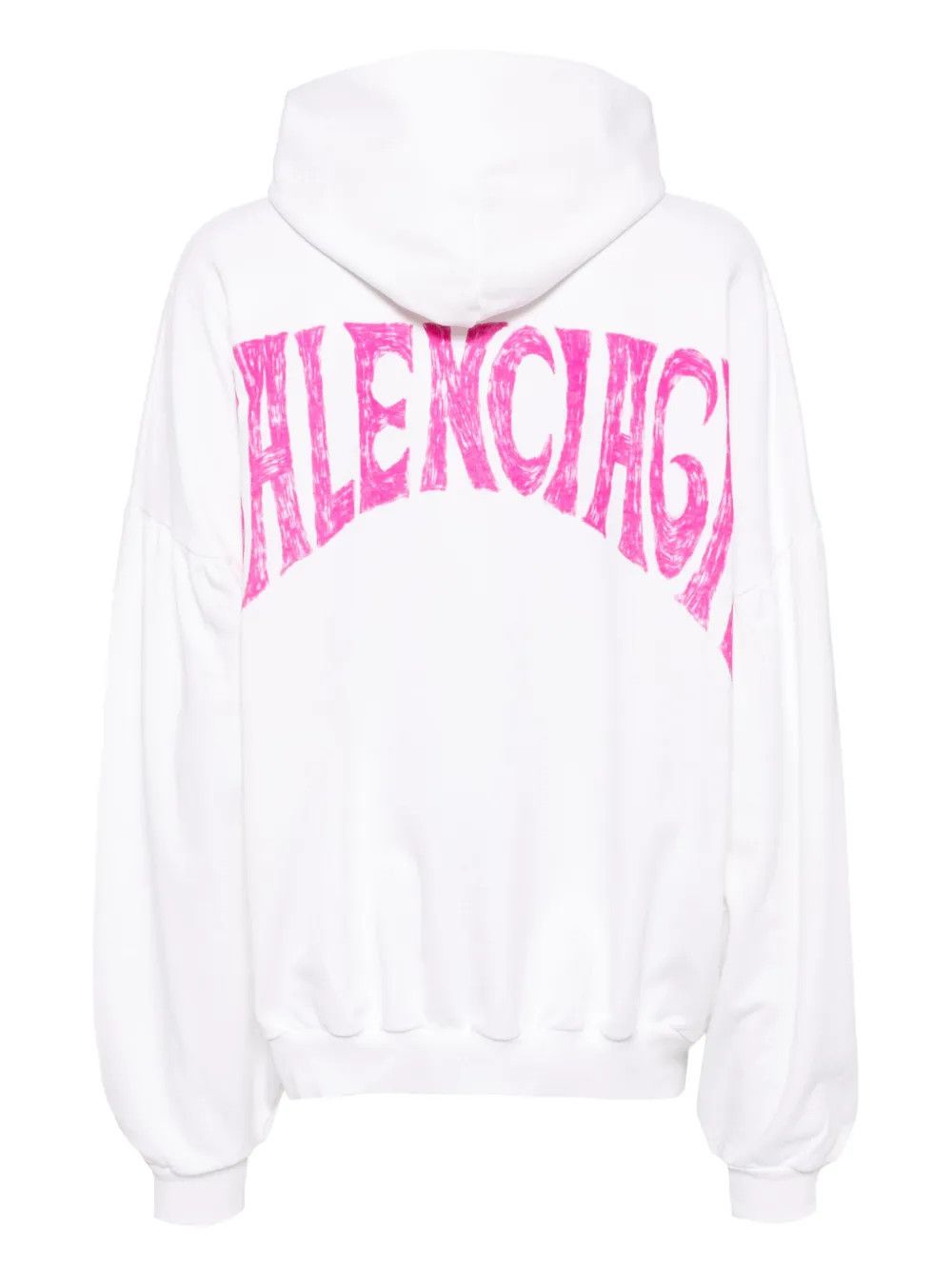 Balenciaga Paris Tropical Hoodie in White Size US L / EU 52-54 / 3 - 2 Thumbnail