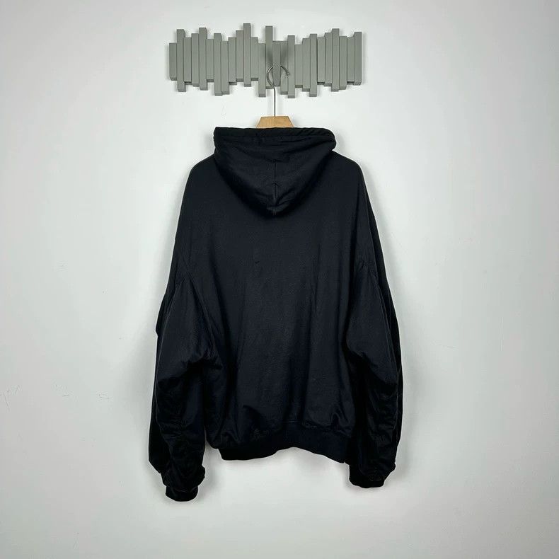 Balenciaga Balenciaga Embroidered Logo Hooded Jacket Size US XS / EU 42 / 0 - 2 Thumbnail