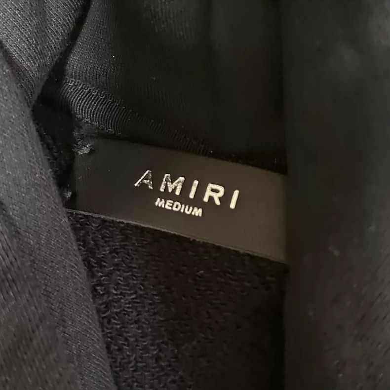 Amiri Amiri Logo Print Cotton Sweatshirt Size US M / EU 48-50 / 2 - 5 Thumbnail