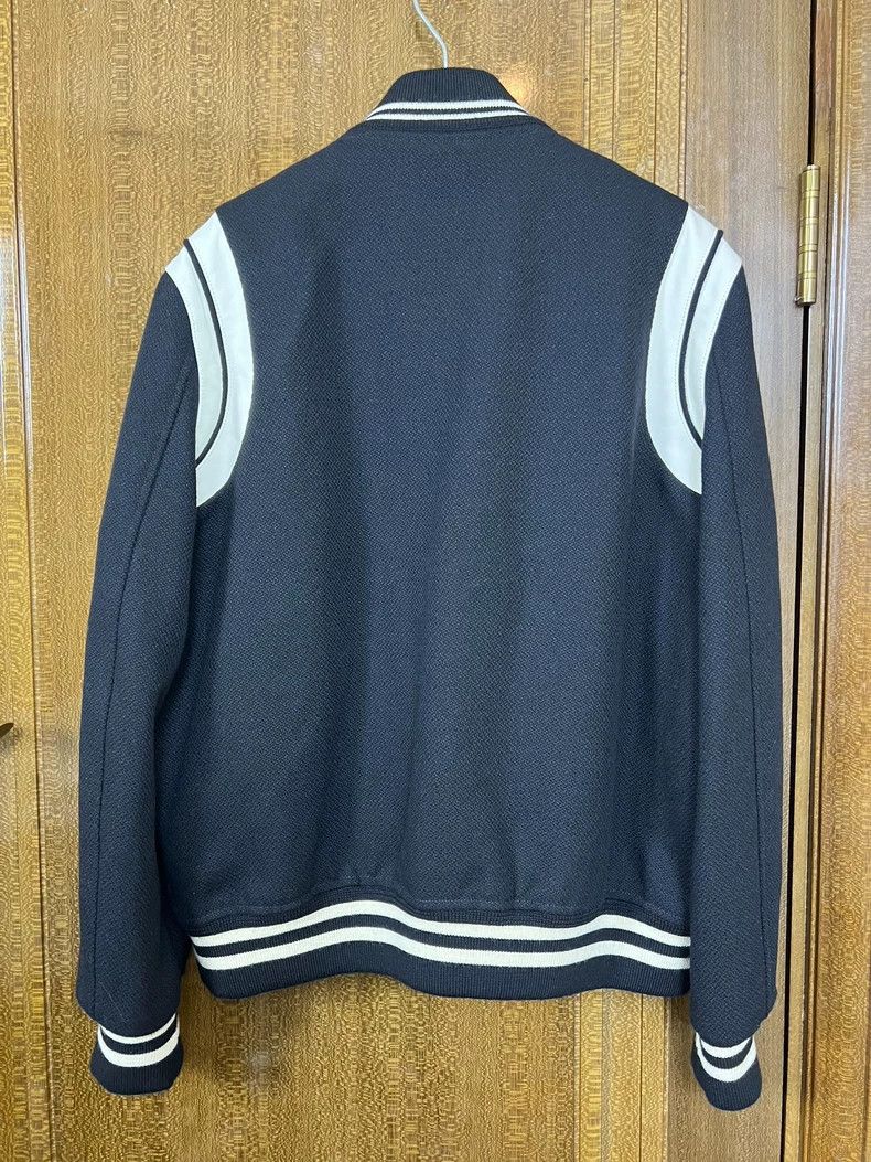 Saint Laurent Paris Saint Laurent Black and White Baseball Jacket Size US M / EU 48-50 / 2 - 2 Thumbnail