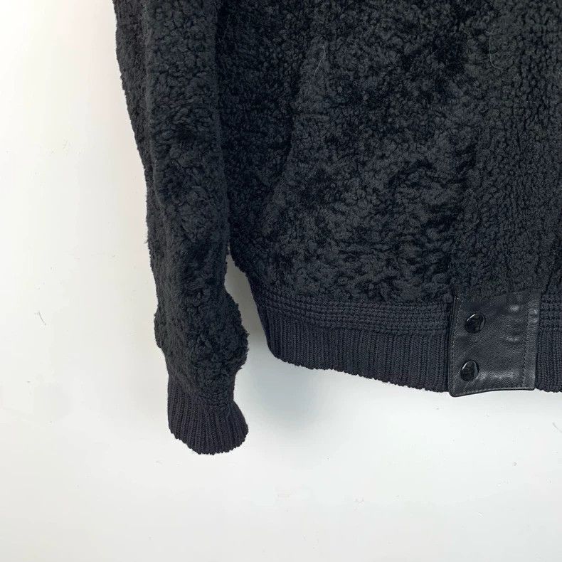 Saint Laurent Paris Saint Laurent Black Shearling Jacket Size US M / EU 48-50 / 2 - 4 Thumbnail