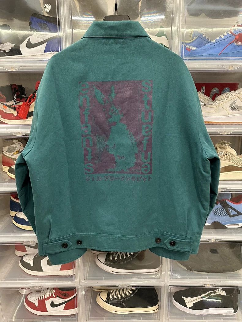 Enfants Riches Deprimes Enfants Riches Deprimes Green Rabbit Jacket Size US L / EU 52-54 / 3 - 3 Thumbnail