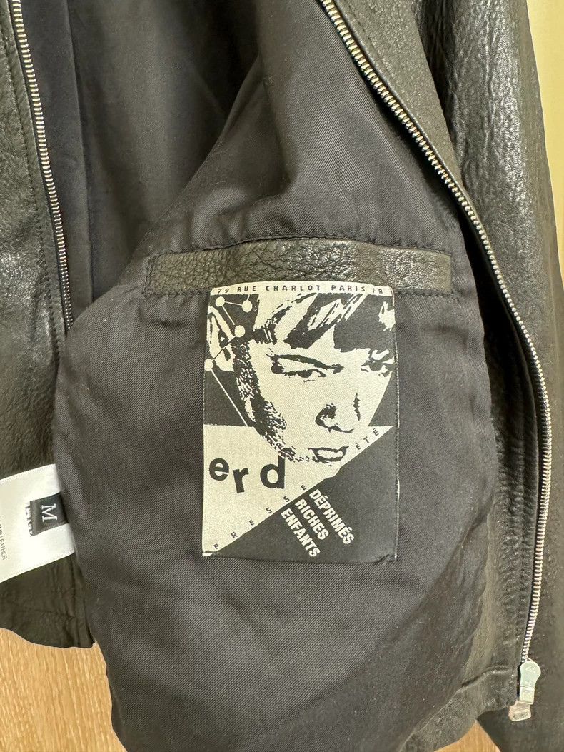 Enfants Riches Deprimes Black Leather Jacket with Silver Studs Size US M / EU 48-50 / 2 - 7 Thumbnail