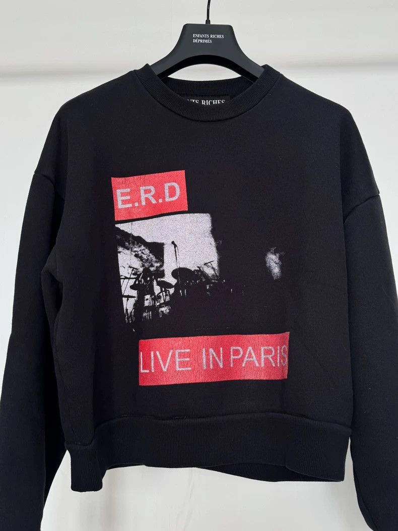 Enfants Riches Deprimes Enfants Riches Deprimes Black Graphic Sweatshirt Size US M / EU 48-50 / 2 - 2 Thumbnail