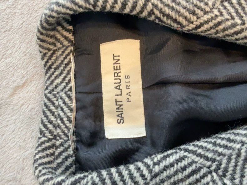 Saint Laurent Paris Saint Laurent Men's Houndstooth Coat Size US L / EU 52-54 / 3 - 2 Thumbnail
