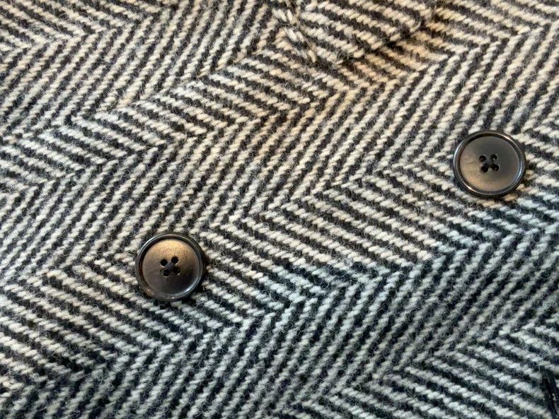 Saint Laurent Paris Saint Laurent Men's Houndstooth Coat Size US L / EU 52-54 / 3 - 3 Thumbnail