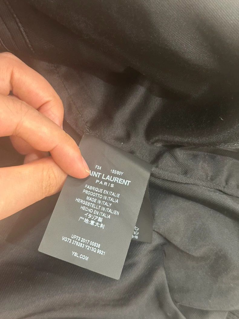 Saint Laurent Paris Saint Laurent Pink Black Baseball Jacket Size US M / EU 48-50 / 2 - 6 Thumbnail