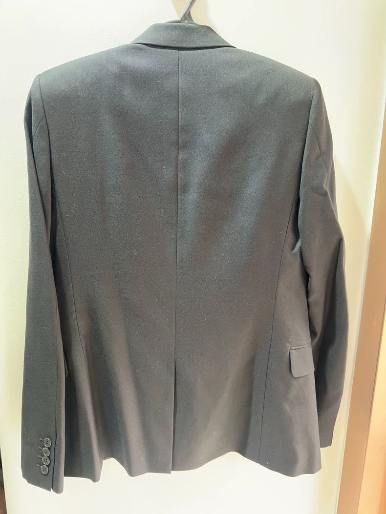 Saint Laurent Paris Stylish Saint Laurent Black Long Sleeve Blazer Size US XL / EU 56 / 4 - 2 Thumbnail