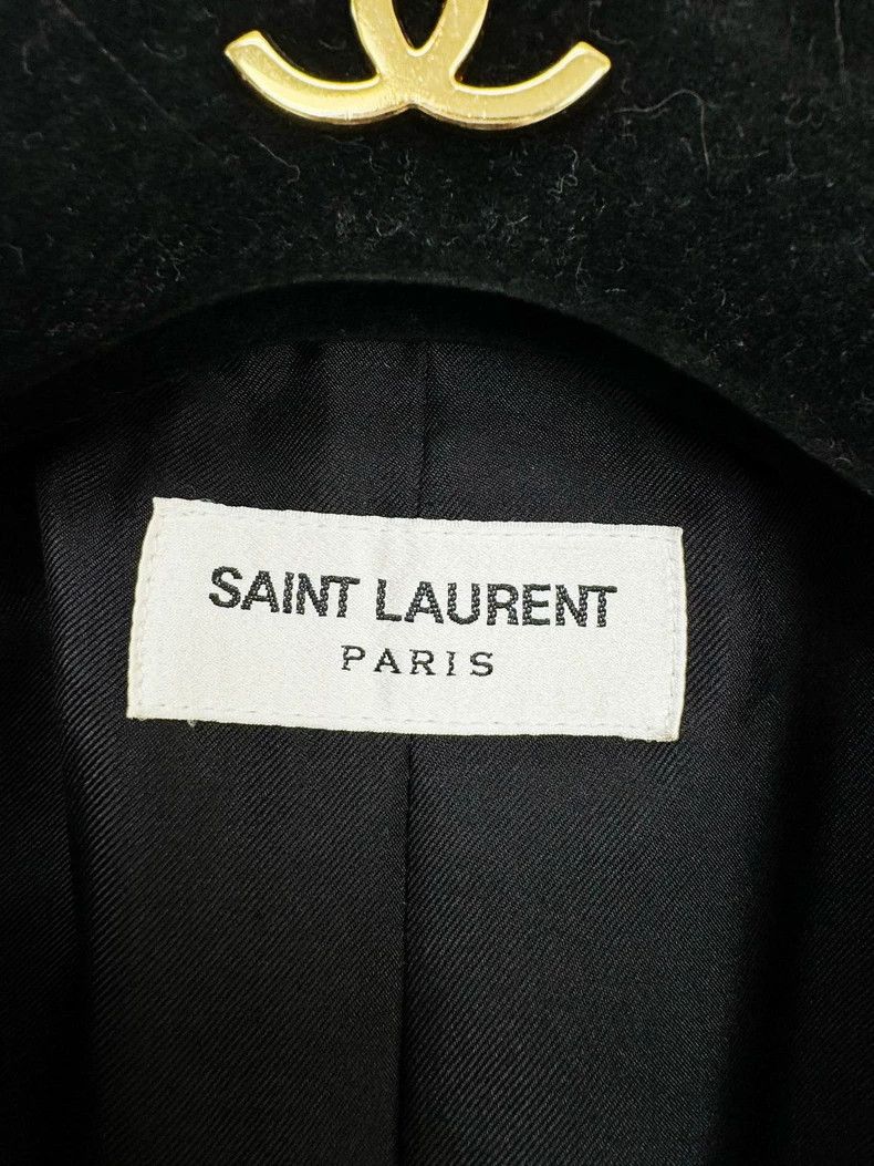 Saint Laurent Paris Saint Laurent Wool Blazer in Size 44 Size US L / EU 52-54 / 3 - 2 Thumbnail