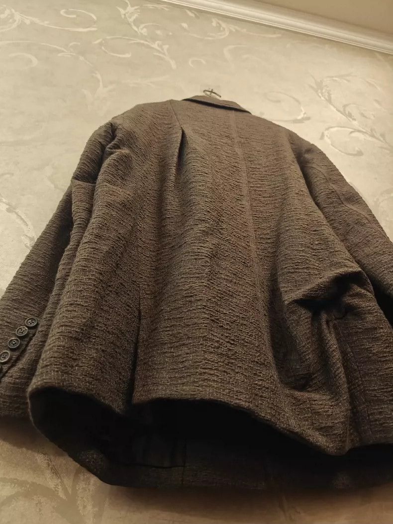 Ziggy Chen Ziggy Chen Textured Suit in Brown Color Size US M / EU 48-50 / 2 - 7 Thumbnail