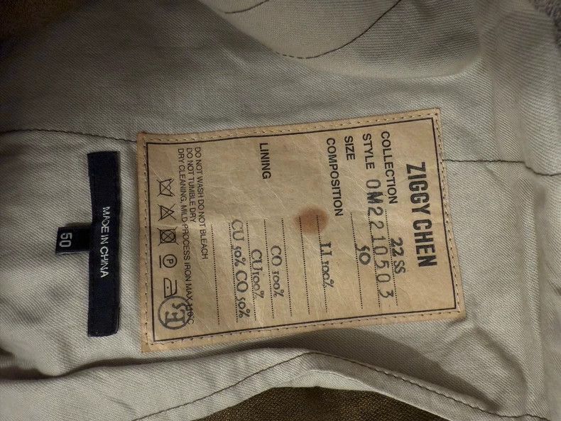 Ziggy Chen Ziggy Chen Linen Cropped Trousers Size US 32 / EU 48 - 6 Thumbnail