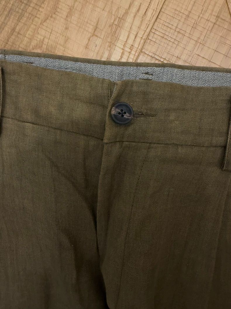 Ziggy Chen Ziggy Chen Linen Cropped Trousers Size US 32 / EU 48 - 3 Thumbnail