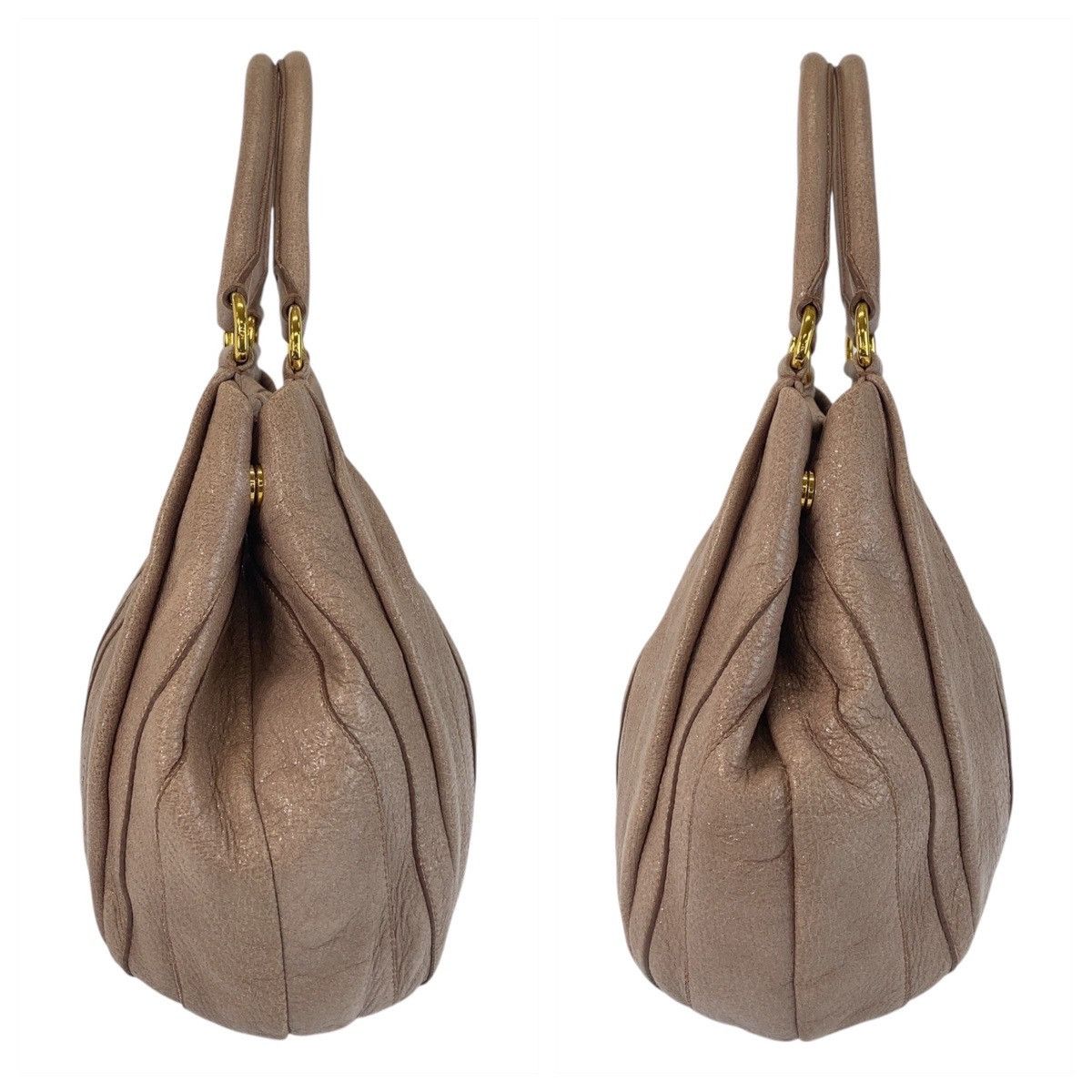 Prada Prada Leather 2way Bag Leather Shoulder Bag