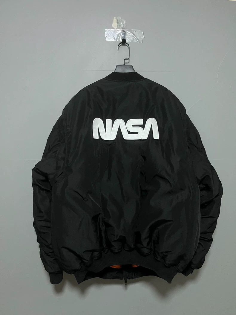 Balenciaga Balenciaga x NASA MA1 Cotton Jacket Size US L / EU 52-54 / 3 - 2 Thumbnail
