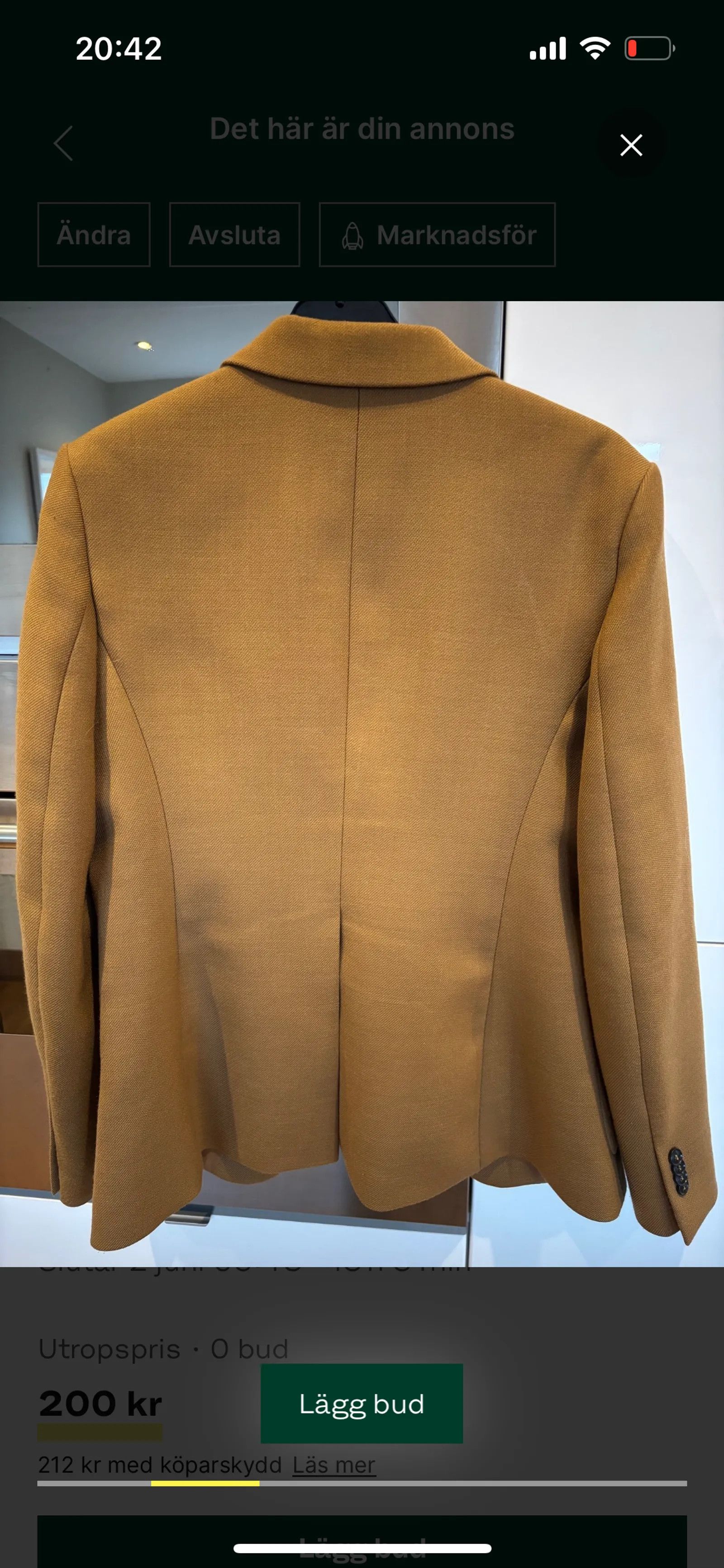 Tiger of Sweden Tiger of Sweden Blazing Blazer Size S / US 4 / IT 40 - 4 Thumbnail