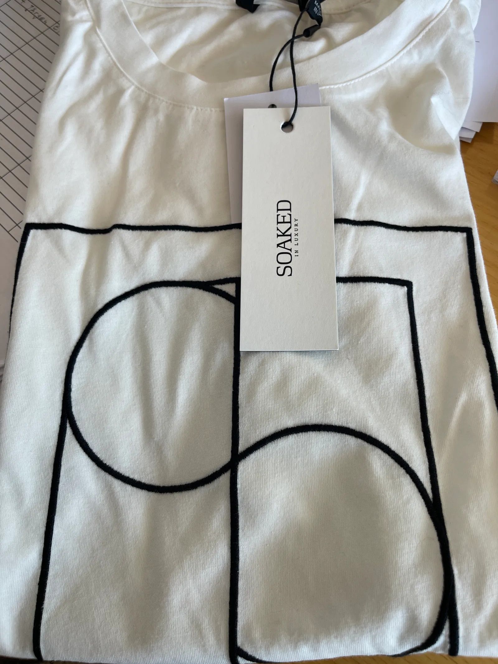 Other Soaked In Luxury Melissa T-shirt Short Sleeve T-shirt Size XL / US 12-14 / IT 48-50 - 3 Thumbnail