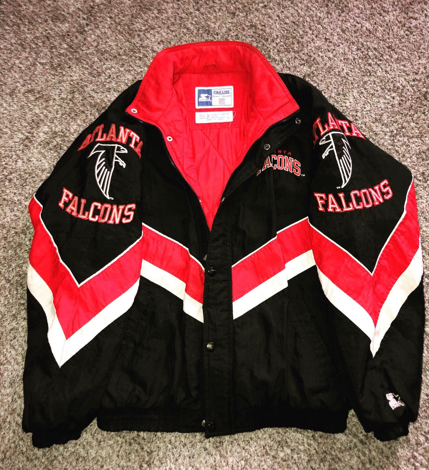 Vintage newest NFL Atlanta Falcons Starter Proline Jacket