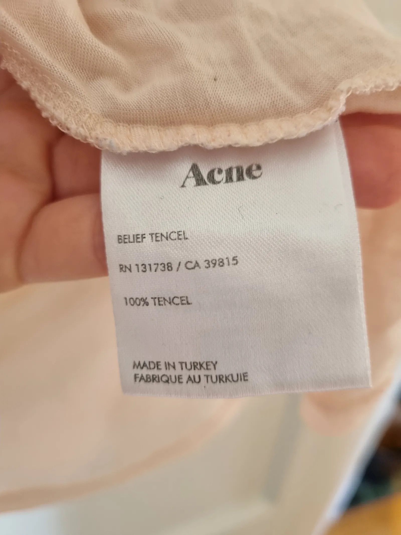 Acne Studios Acne Studios Belief Tencel Top Size M / US 6-8 / IT 42-44 - 3 Thumbnail