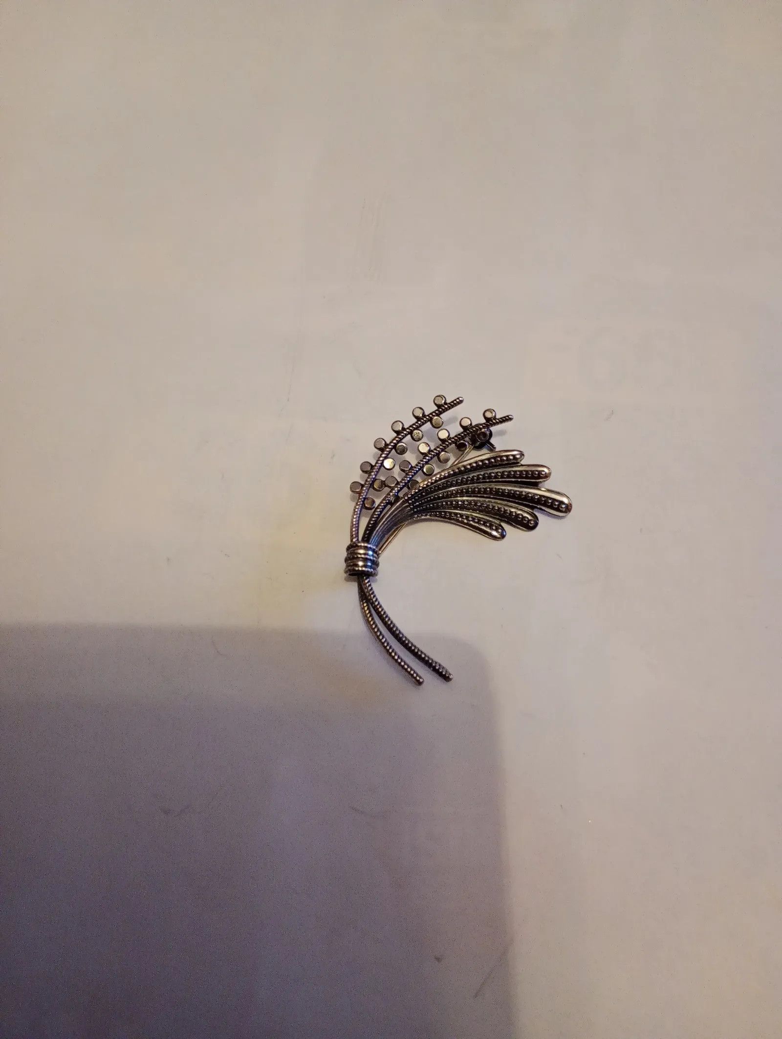 Vintage Vintage Silver brosch Brooch Size ONE SIZE - 3 Thumbnail