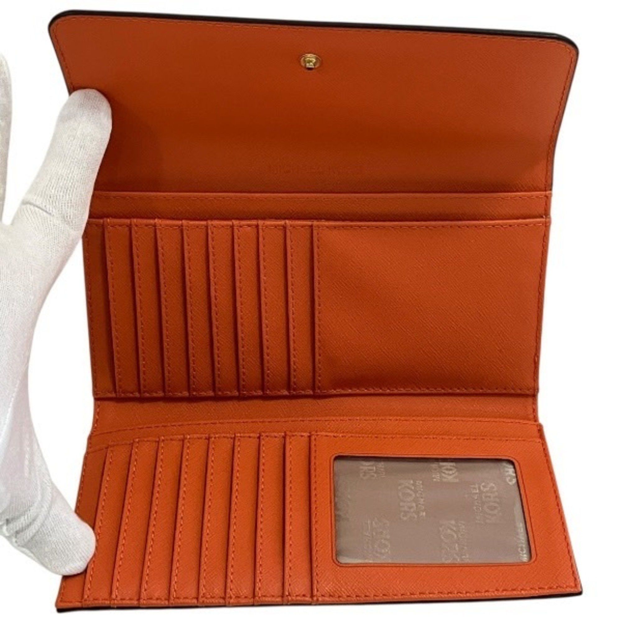Michael Kors Michael Kors Orange Wallet Long Women's Size ONE SIZE - 3 Thumbnail