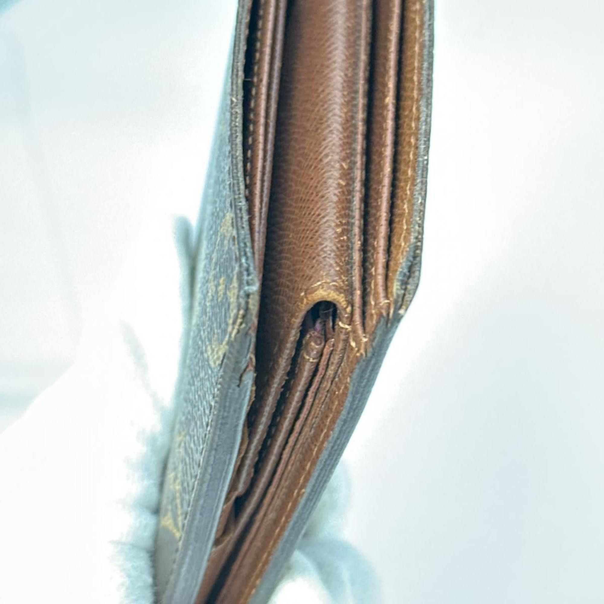 Louis Vuitton Louis Vuitton Bi-fold Wallet Monogram Portefeuille Marco Canvas M61675 Brown Size ONE SIZE - 8 Thumbnail