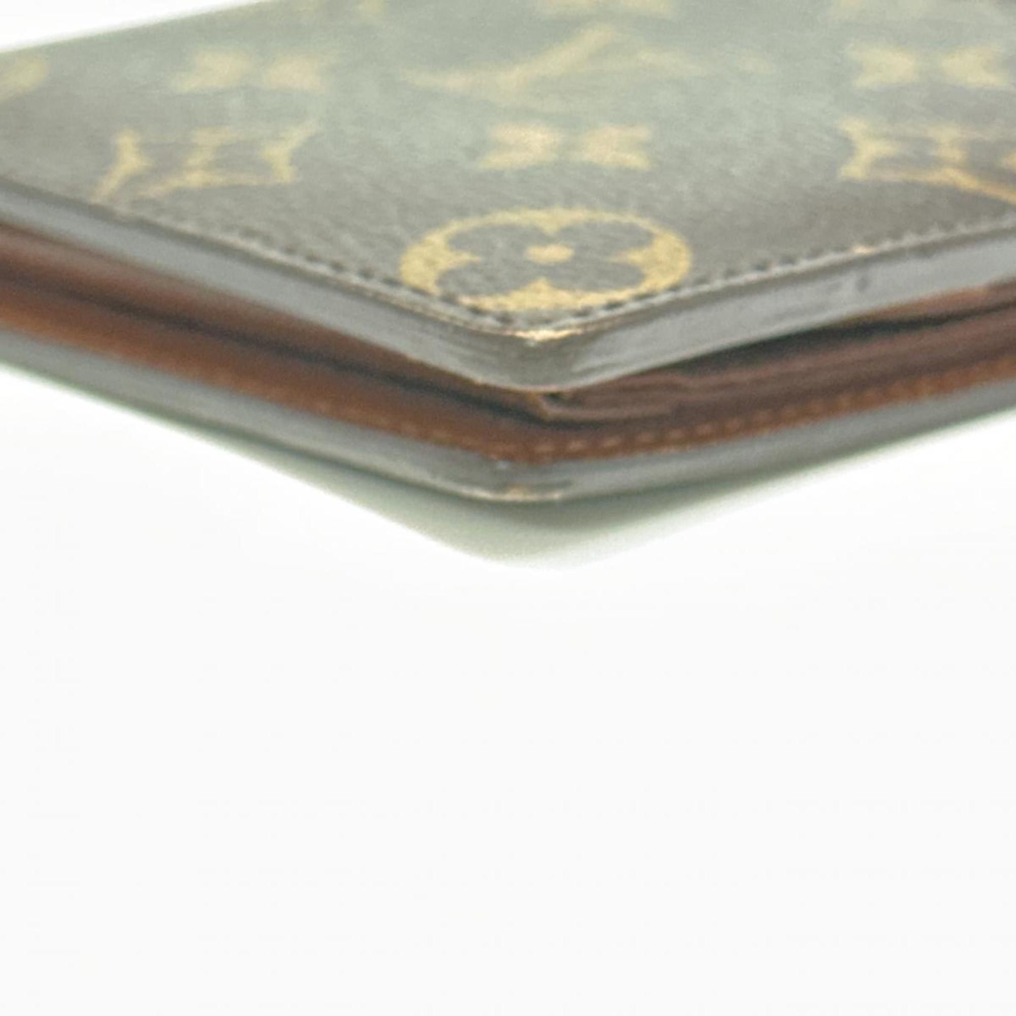 Louis Vuitton Louis Vuitton Bi-fold Wallet Monogram Portefeuille Marco Canvas M61675 Brown Size ONE SIZE - 4 Thumbnail