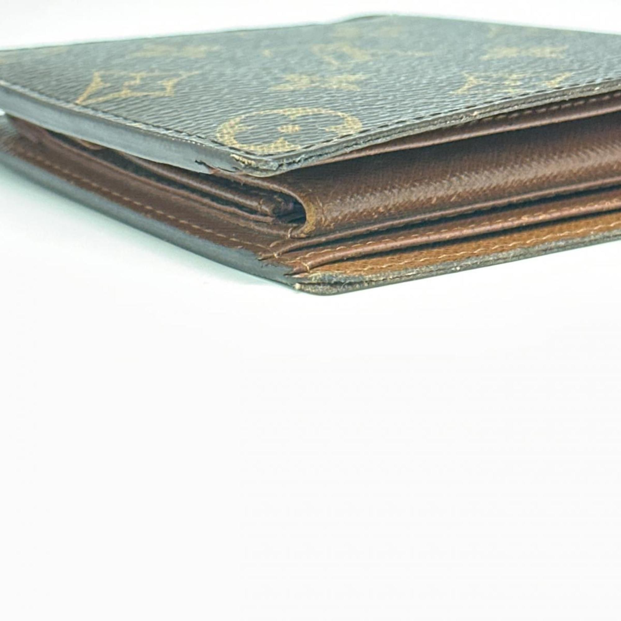 Louis Vuitton Louis Vuitton Bi-fold Wallet Monogram Portefeuille Marco Canvas M61675 Brown Size ONE SIZE - 5 Thumbnail