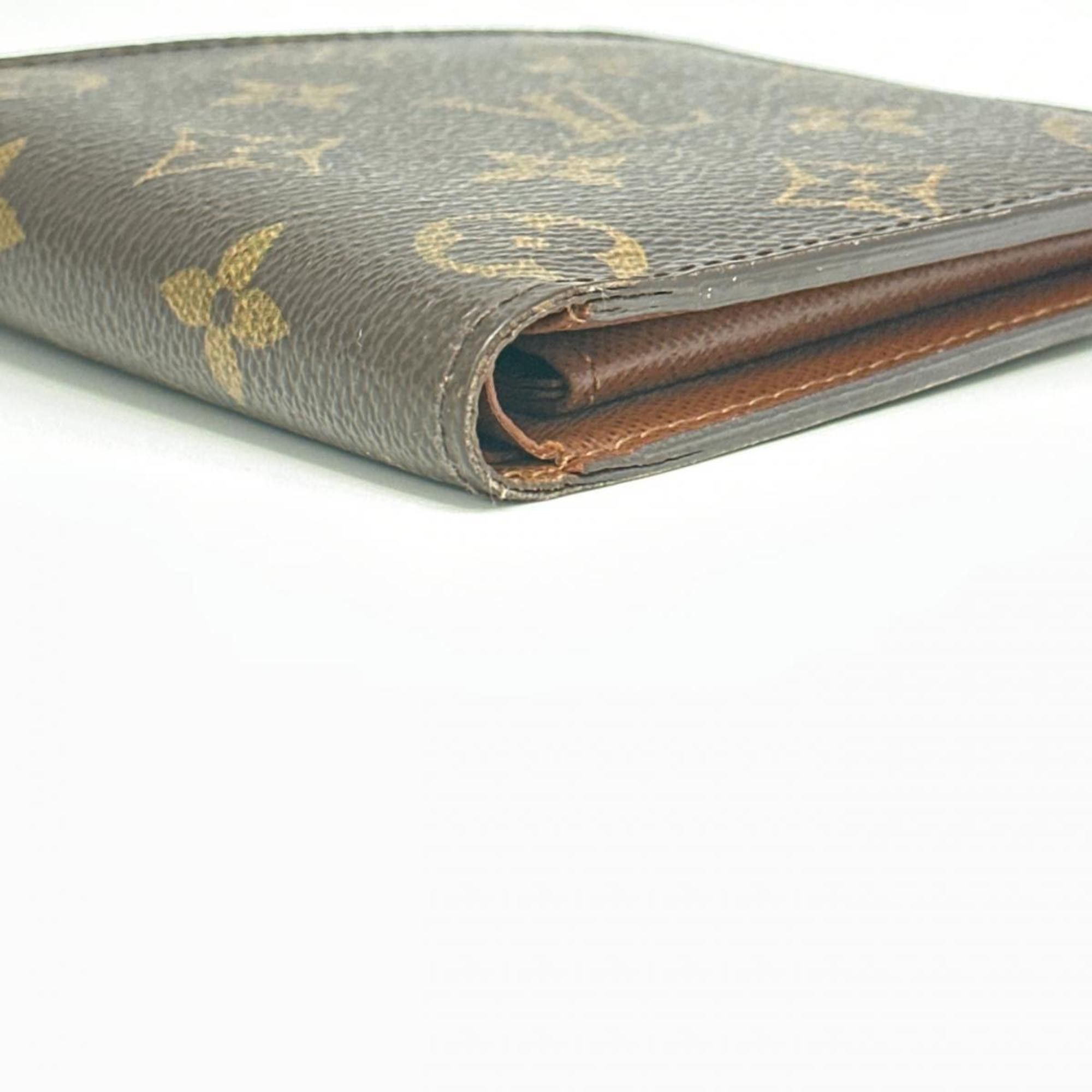 Louis Vuitton Louis Vuitton Bi-fold Wallet Monogram Portefeuille Marco Canvas M61675 Brown Size ONE SIZE - 7 Thumbnail