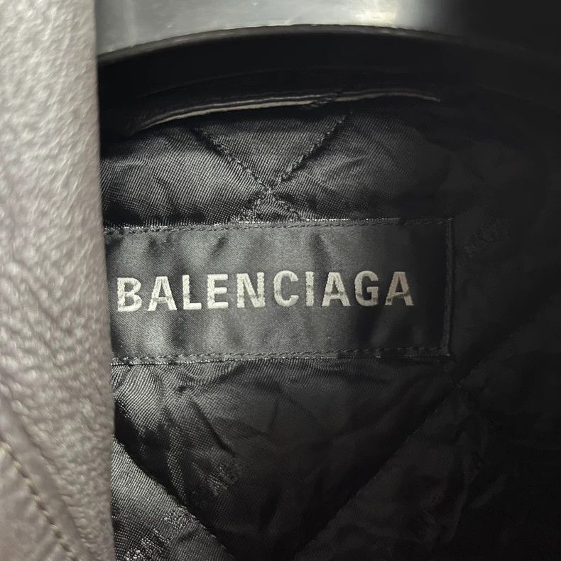 Balenciaga Balenciaga Brown Logo Hooded Jacket Size US L / EU 52-54 / 3 - 2 Thumbnail