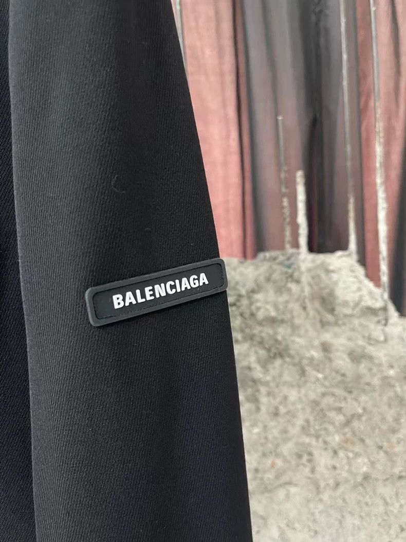 Balenciaga Balenciaga Black Printed Sleeve Label Suit Size US M / EU 48-50 / 2 - 5 Thumbnail