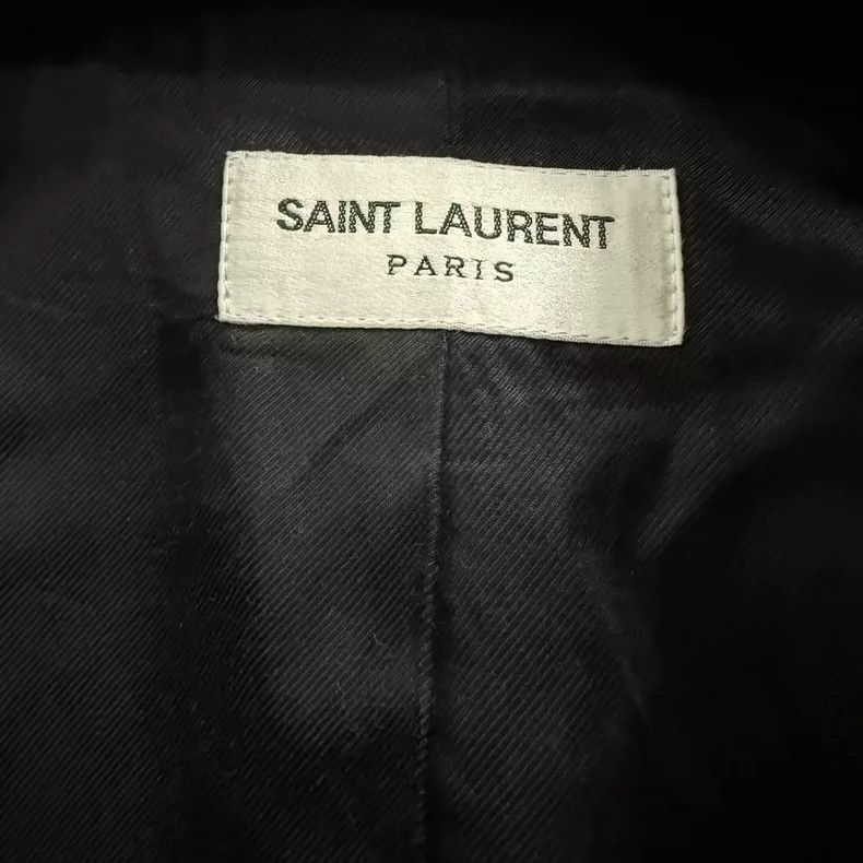 Saint Laurent Paris Saint Laurent Color Block Varsity Jacket Size US L / EU 52-54 / 3 - 3 Thumbnail
