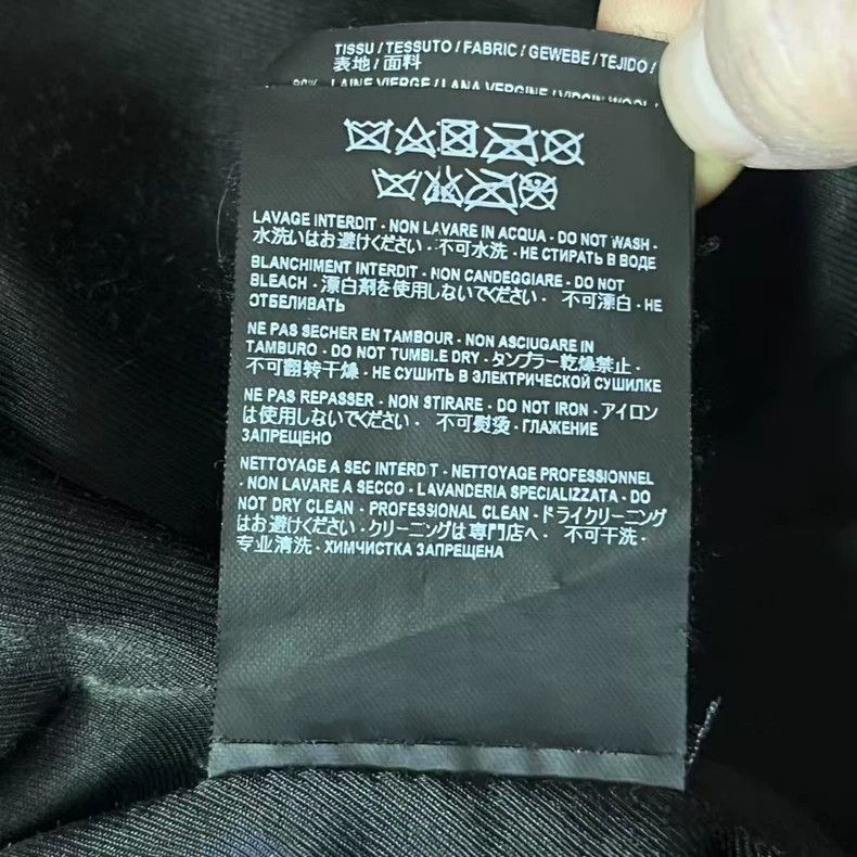 Saint Laurent Paris Saint Laurent Classic Black White Jacket Size US L / EU 52-54 / 3 - 3 Thumbnail