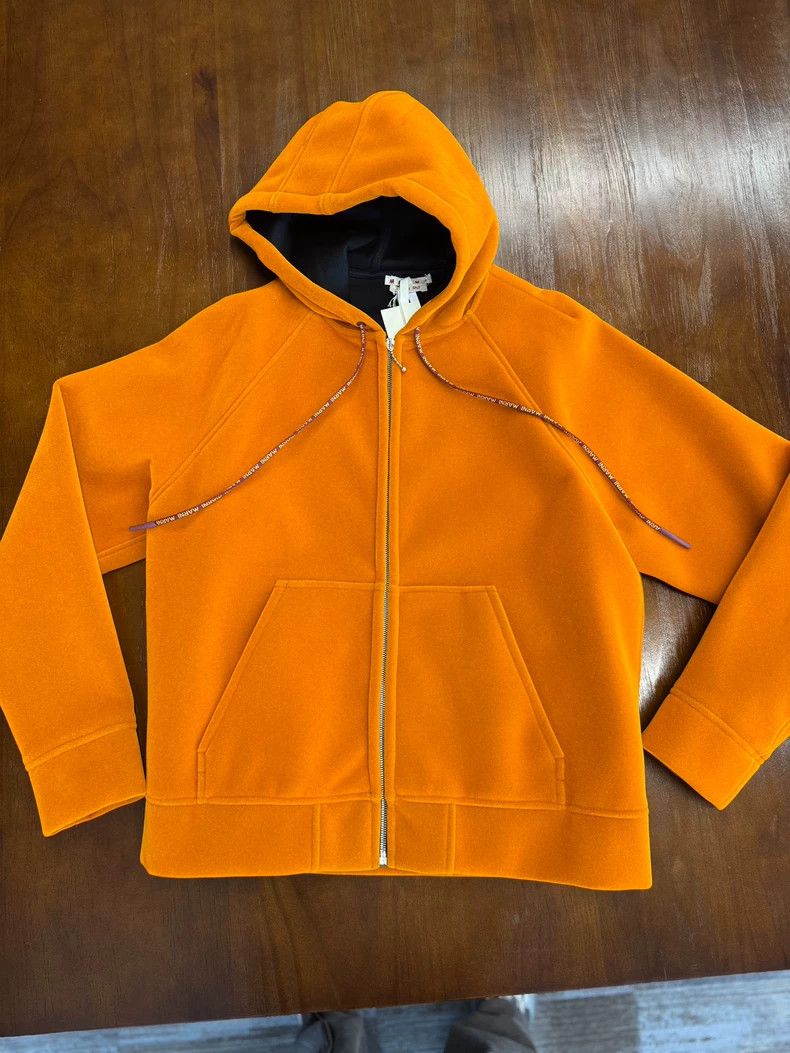 Marni Marni Men's Zip Long Sleeve Hoodie Size US L / EU 52-54 / 3 - 4 Thumbnail